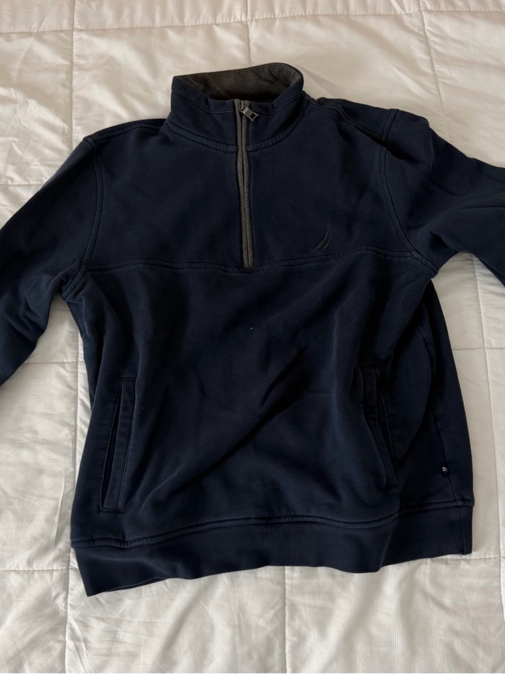 Nautica Men’s Navy Half-Zip Pullover